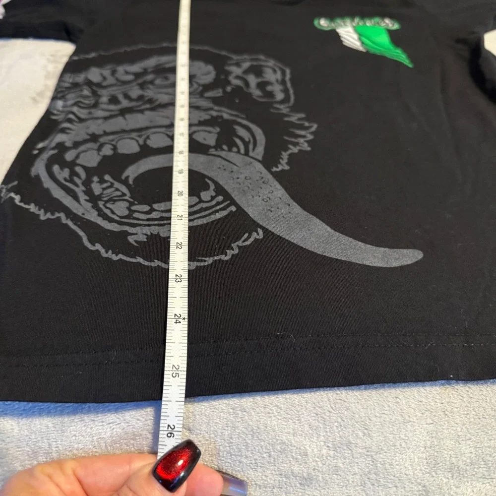 Gas Monkey Garage T Shirt Small Black Graphic‎ Monkey Logo Dallas TX